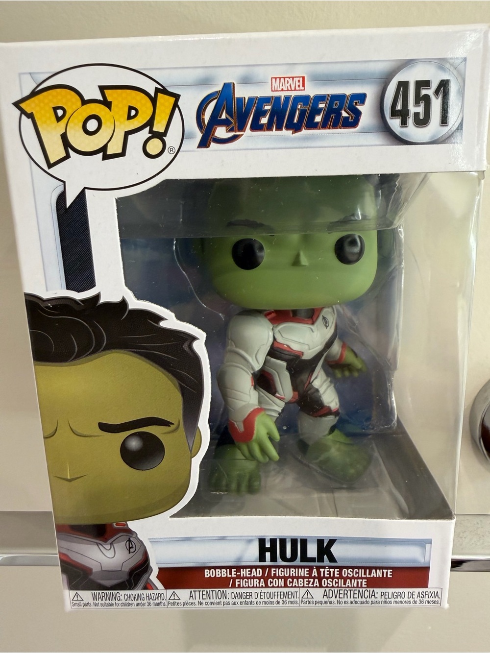FUNKO POP Avengers The Hulk Figure NWT #451